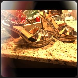 Matisse Platinum Wedges